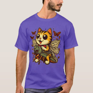Entomologie Cicada Lover Cicada Fest 2024 Broods X T-shirt