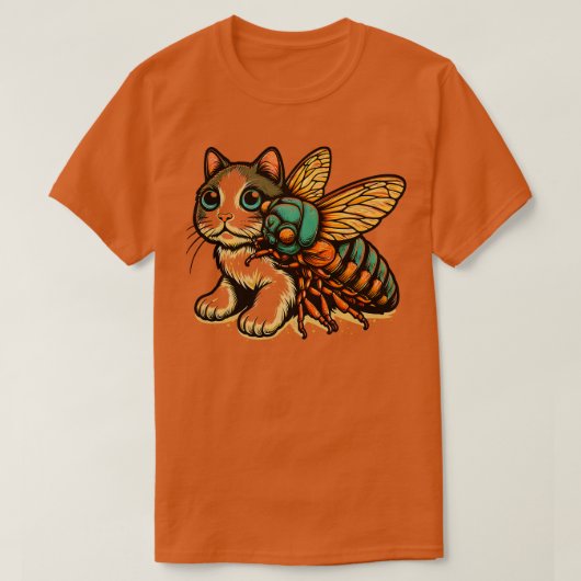 Entomologie Cicada Lover Cicada Fest 2024 Broods X T-shirt (Design voorkant)