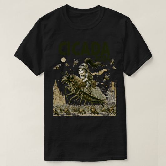 Entomologie Cicada Lover Cicada Fest 2024 Broods X T-shirt (Design voorkant)