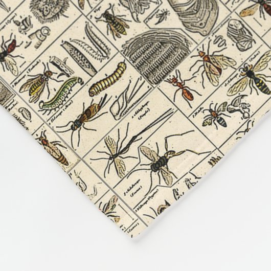  Entomologie Fleece Deken (Hoek)