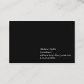  Entomologie Hydrofilidae Scavenger Beetle Visitekaartje (Achterkant)