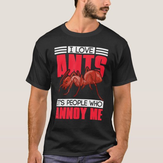 Entomologie idea Ant T-shirt (Voorkant)