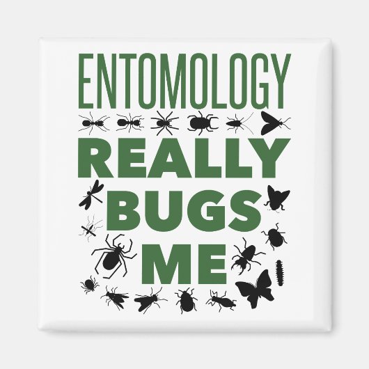 Entomologie is een schimmelaar voor de entomoloog magneet (Voorkant)