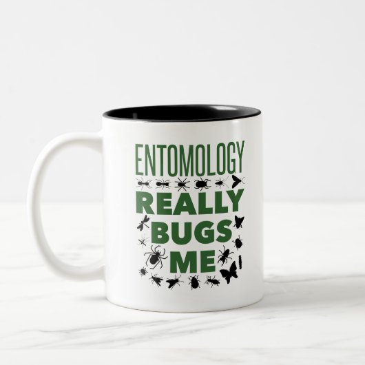 Entomologie is een schimmelaar voor de entomoloog tweekleurige koffiemok (Links)