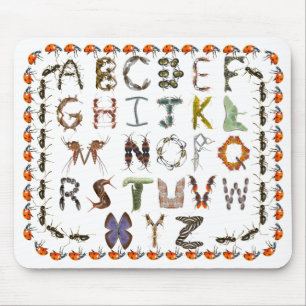 Entomologie Scheppen en insecten Muismat