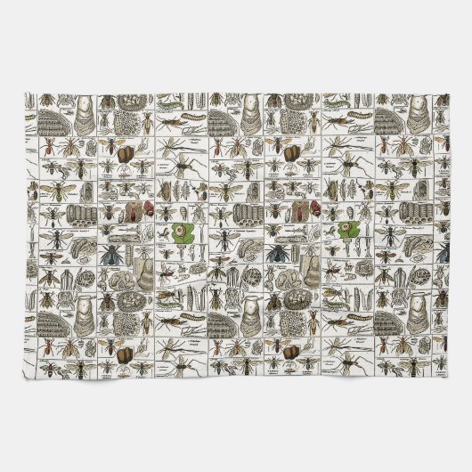 Entomologie Theedoek (Horizontaal)
