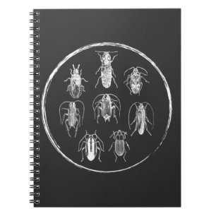 Entomologie van de Natuur van de insectenverzamela Notitieboek