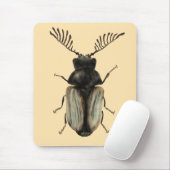 Entomologiekunst van wolkeverinsecten muismat (Met muis)