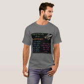Entomologiestag (herzien) van RoseWrites T-shirt (Voorkant volledig)