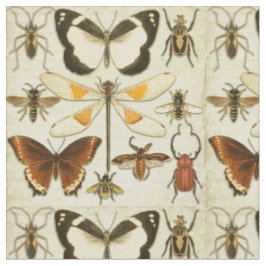 Entomologische vlinder snijdt oud papier in stof