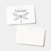 Entomoloog Badge (Voor- en achterkant)