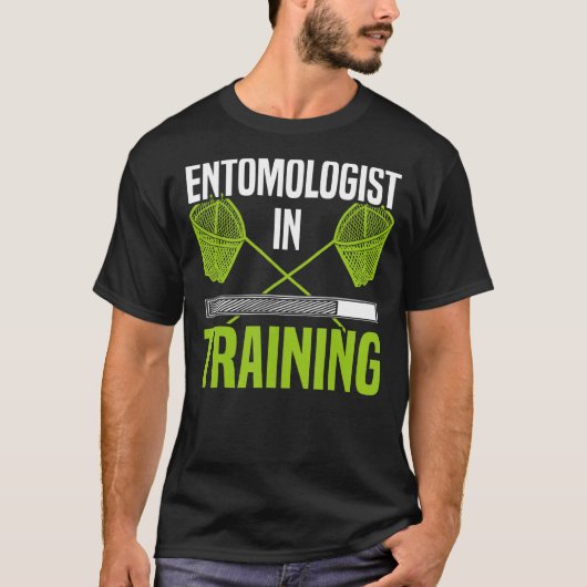 Entomoloog bij de training van Hunter Ladybug Butt T-shirt (Voorkant)