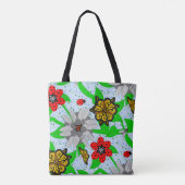 Entomoloog Bouquet Tote Bag (Achterkant)