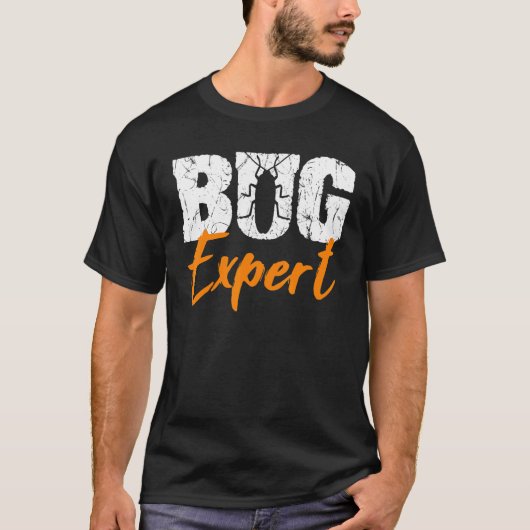 Entomoloog Bug Expert Scientist Entomology Insec T-shirt (Voorkant)