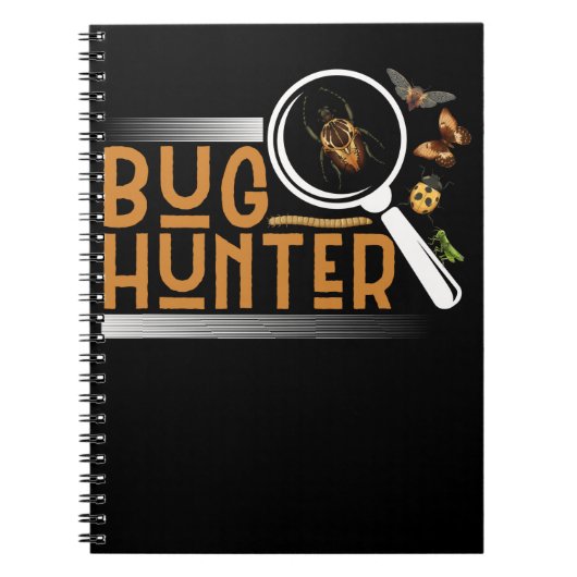 Entomoloog Bug Hunter snijdt grappige bioloog Notitieboek (Voorkant)