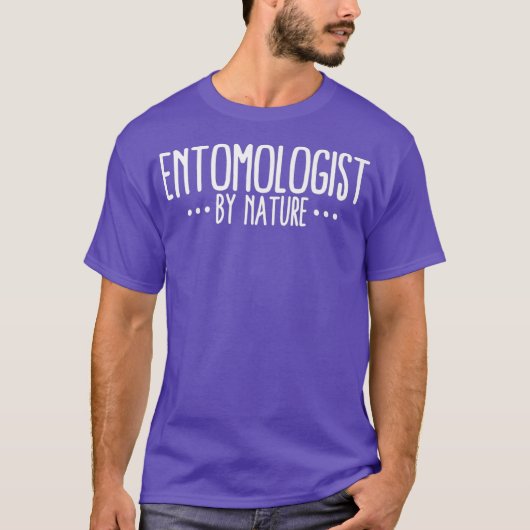 Entomoloog door Natuur Funny Entomologist T-shirt (Voorkant)