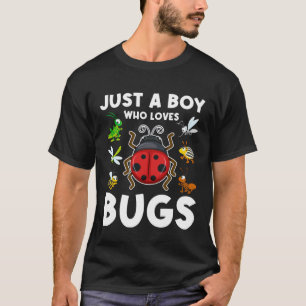 Entomoloog Eigenaar Vanger Fokker Jongen Insect Li T-shirt