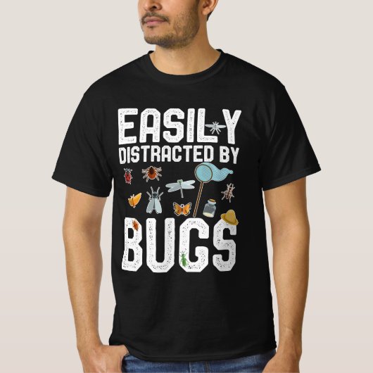 Entomoloog Gezegden van de Fun, gemakkelijk versto T-shirt (Voorkant)
