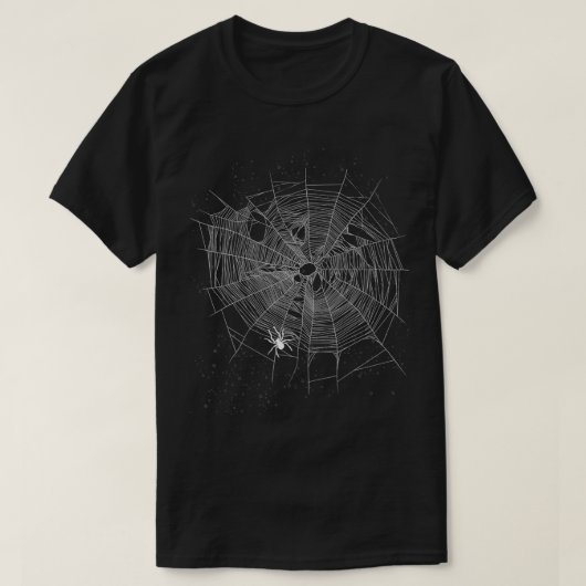 Entomoloog Gift Idea Cobweb Spider T-shirt (Design voorkant)