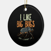 Entomoloog - Ik hou van Big Bugs Keramisch Ornament (Links)