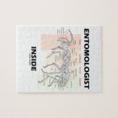 Entomoloog Inside (anatomie werper) Legpuzzel (Horizontaal)