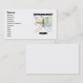 Entomoloog Inside (muggenanatomie) Visitekaartje (Voorkant / Achterkant)