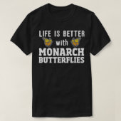 Entomoloog Joke Butterflies snijdt Monarch Butte T-shirt (Design voorkant)