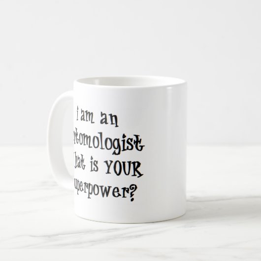 entomoloog koffiemok (Voorkant links)