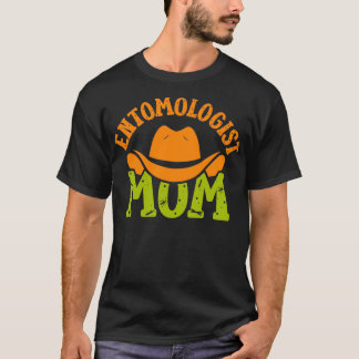 Entomoloog Mam Job Entomology Team Insects T-shirt