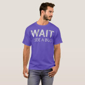 Entomoloog T Shirt Funny Bug Collector humor (Voorkant volledig)
