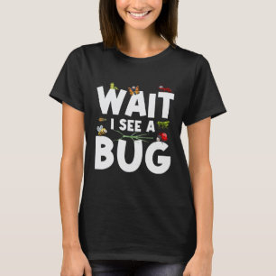 Entomoloog Wacht ik zie een Bug Eigenaar Vanger In T-shirt