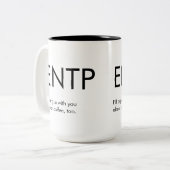 ENTP Argue Coffee Mok Gift (Voorkant links)