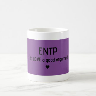 ENTP "Ik hou wel van een goed argument" Mok
