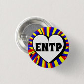 ENTP MBTI 3 Cm Ronde Badge Ronde Button 3,2 Cm (Voorkant /achterkant)