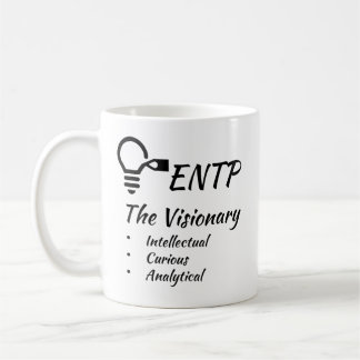 ENTP MBTI Myers-Briggs Type Indicator Personalitei Koffiemok
