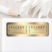 Entrance behandeling Ticket Show Foxier Gold Etiket (Insitu)