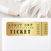 Entrance behandeling Ticket Show  Gold Etiket (Insitu)