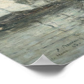 Entrance Harbour Le Havre - Eugène Boudin Fine Art Poster (Hoek)