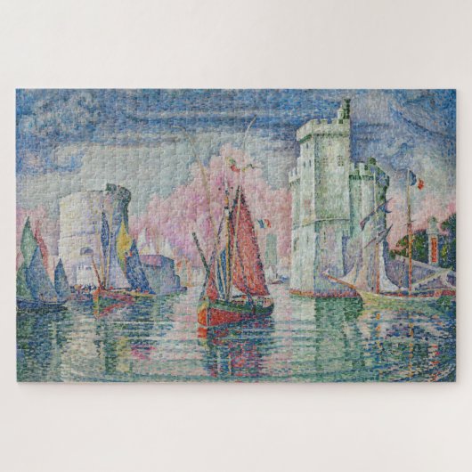 Entrance of La Rochelle Harbor, Paul Signac Legpuzzel (Horizontaal)