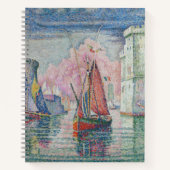 Entrance of La Rochelle Harbor, Paul Signac Notitieboek (Voorkant)