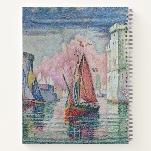 Entrance of La Rochelle Harbor, Paul Signac Notitieboek (Achterkant)