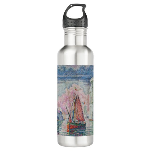 Entrance of La Rochelle Harbor, Paul Signac Waterfles (Voorkant)