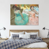 Entrance of the Masked Dancers Degas Canvas Afdruk (Insitu (Slaapkamer))