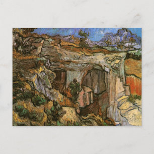 Entrance, Quarry nabij Saint-Rémy, Vincent Van Gog Briefkaart