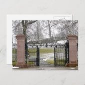 Entrance to Mellon Park, Pittsburgh, PA Briefkaart (Voorkant / Achterkant)