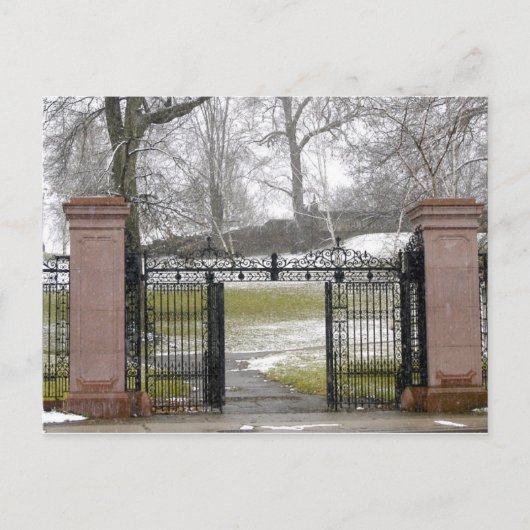 Entrance to Mellon Park, Pittsburgh, PA Briefkaart (Voorkant)