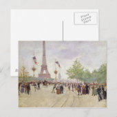 Entrance to the Exposition University, 1889 Briefkaart (Voorkant / Achterkant)