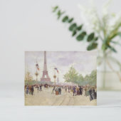 Entrance to the Exposition University, 1889 Briefkaart (Staand voorkant)