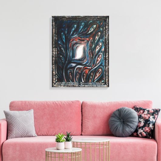 Entrapment Canvas Afdruk (Insitu (Woonkamer))