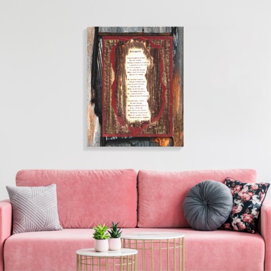 Entrapment Canvas Afdruk (Insitu (Woonkamer))